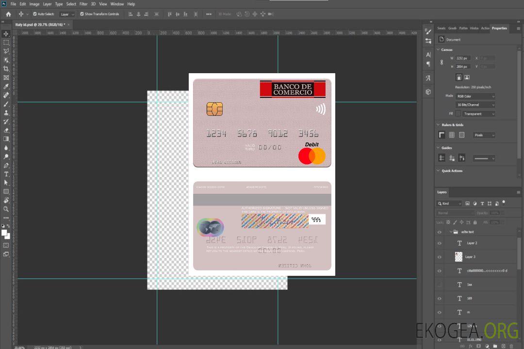Carte Mastercard Pérou Banco de Comercio template Carte Mastercard Pérou Banco de Comercio template
